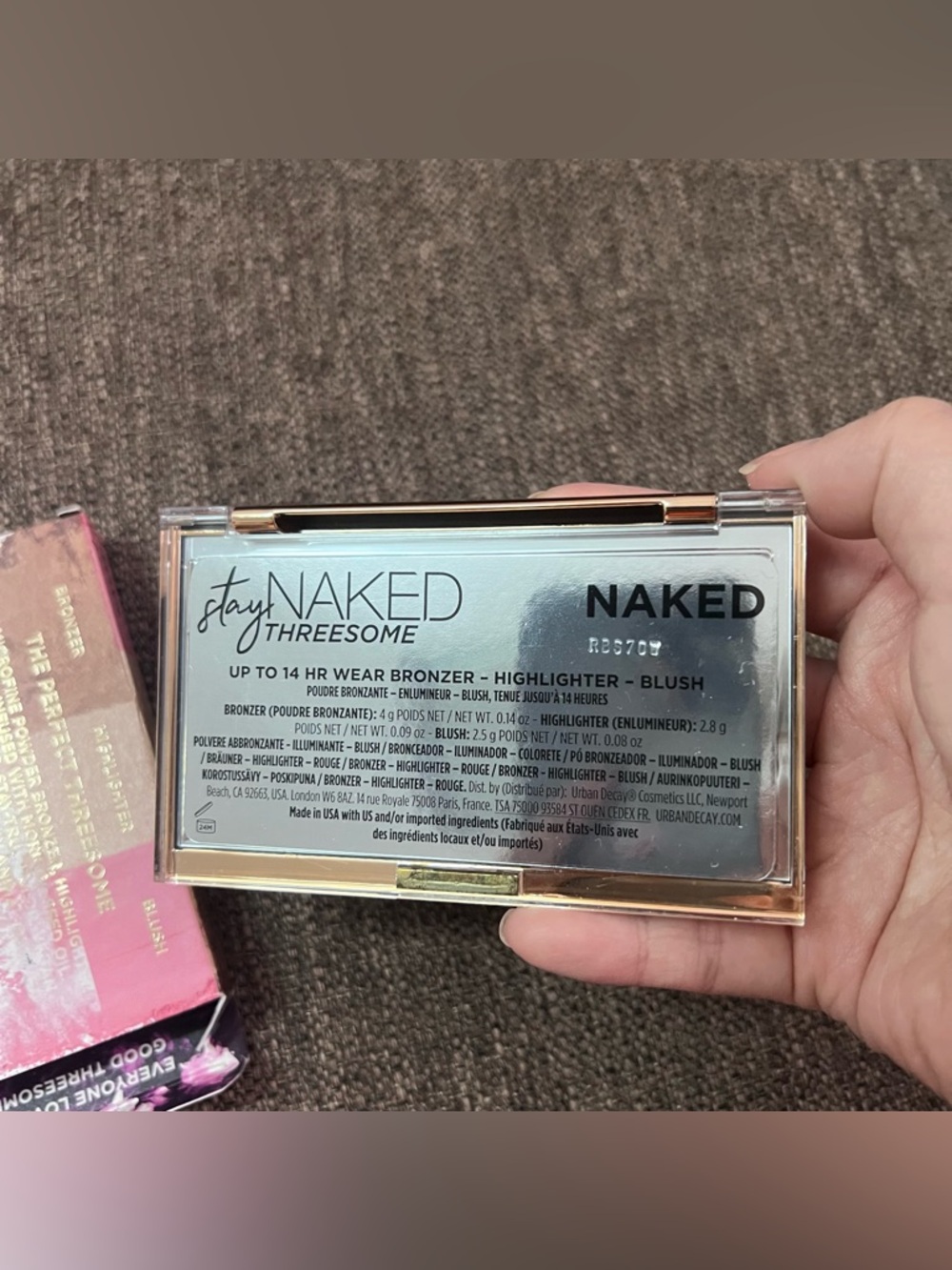 URBAN DECAY Stay Naked Threesome Blush Bronzer & Highlighter naked bundle of 2 - Picture 10 of 10